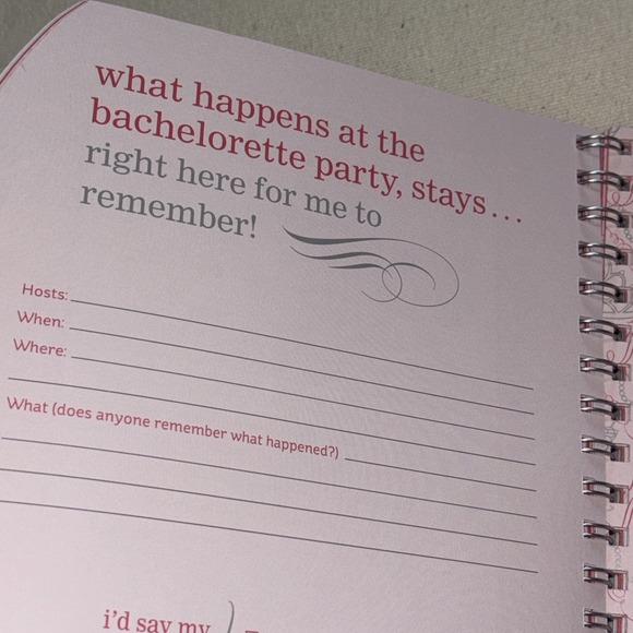 Bride-To-Be Book: A Journal of Memories from the‎ Proposal to I Do  Hardcover - Picture 8 of 14